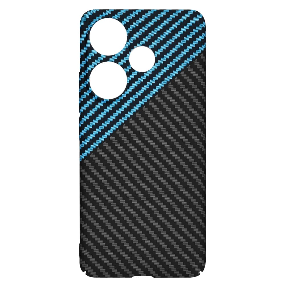 Kryt Techsuit - Carbonite FiberShell - Xiaomi Poco F6 Modrý - náhled 4