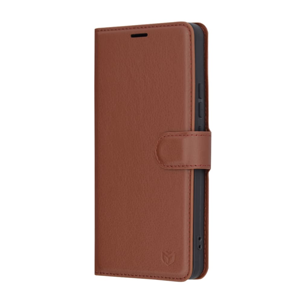 Pouzdro z kůže Techsuit Xiaomi 14T Pro hnědé - náhled 4