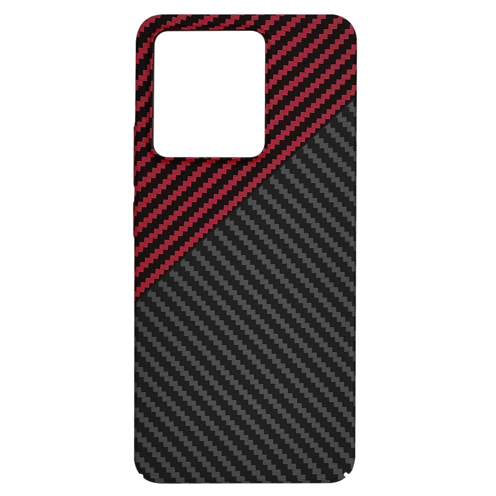 Techsuit Carbonite Xiaomi Redmi Note 13 4G Red Vortex - náhled 4