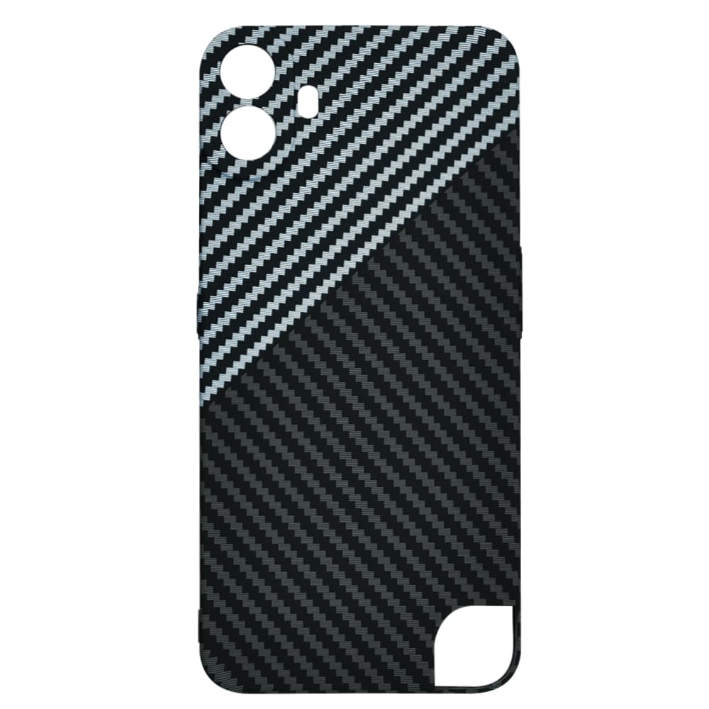 Telefon Nothing CMF Phone 1 Stealth šedá Techsuit Carbonite FiberShell - náhled 4