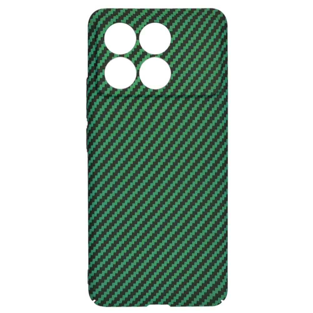 Techsuit Carbonite FiberShell obal Poco F6 Pro zelený - náhled 4