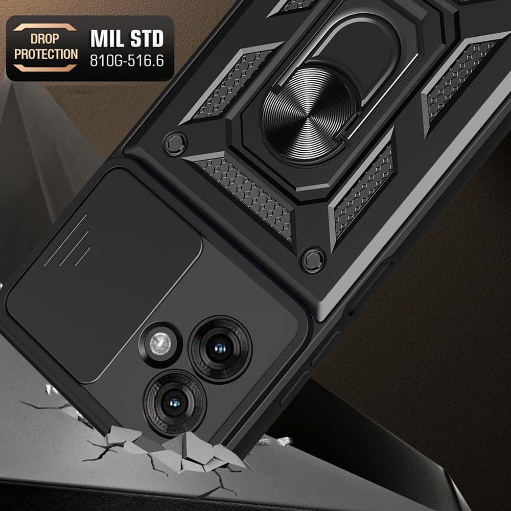 Techsuit CamShield Series pouzdro pro Motorola Moto G55 zelené - náhled 4