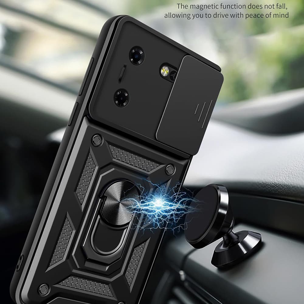 Pouzdro Techsuit CamShield Series pro Tecno Pova 5 Pro černé - náhled 4