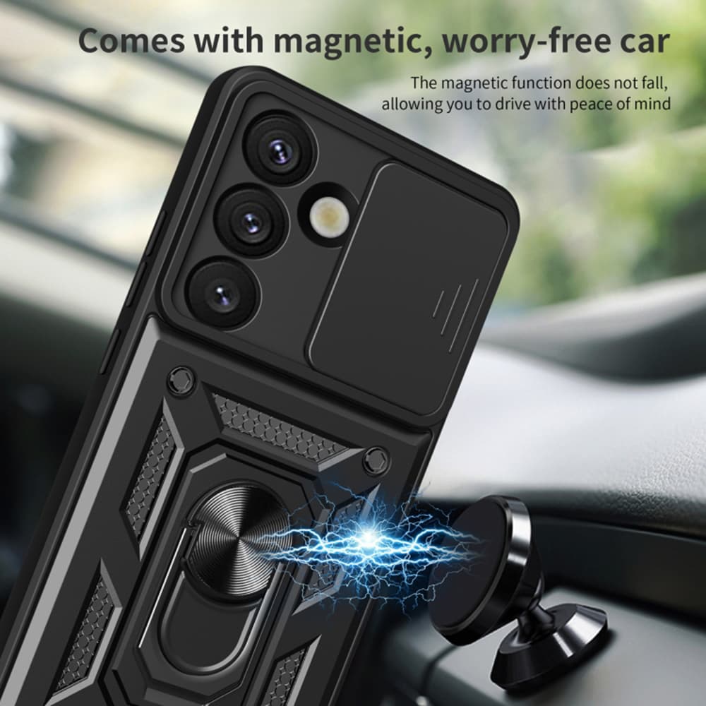Techsuit CamShield Series pro Samsung Galaxy S25 černá - náhled 4
