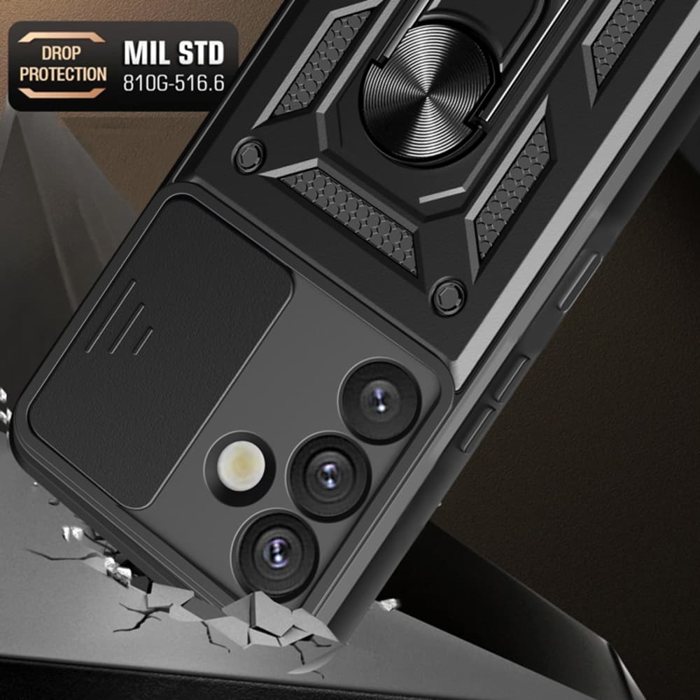 Techsuit CamShield Series Samsung Galaxy S25 Plus růžově zlatá - náhled 4
