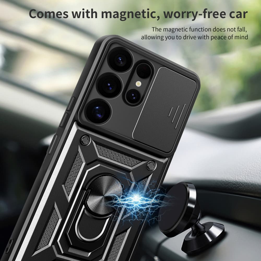 Techsuit CamShield Series pro Samsung Galaxy S25 Ultra černá - náhled 4