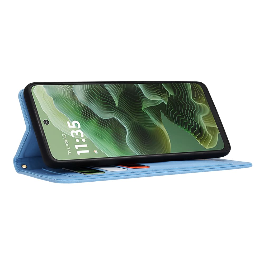 Techsuit FlipCraft pro Motorola Moto G35 v živé modré - náhled 4