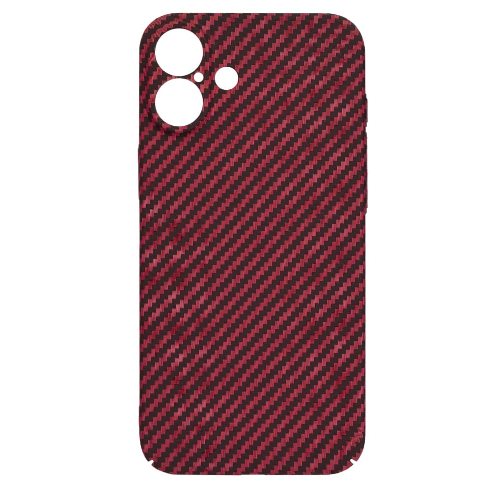Techsuit Carbonite FiberShell iPhone 16 Plus červený - náhled 4