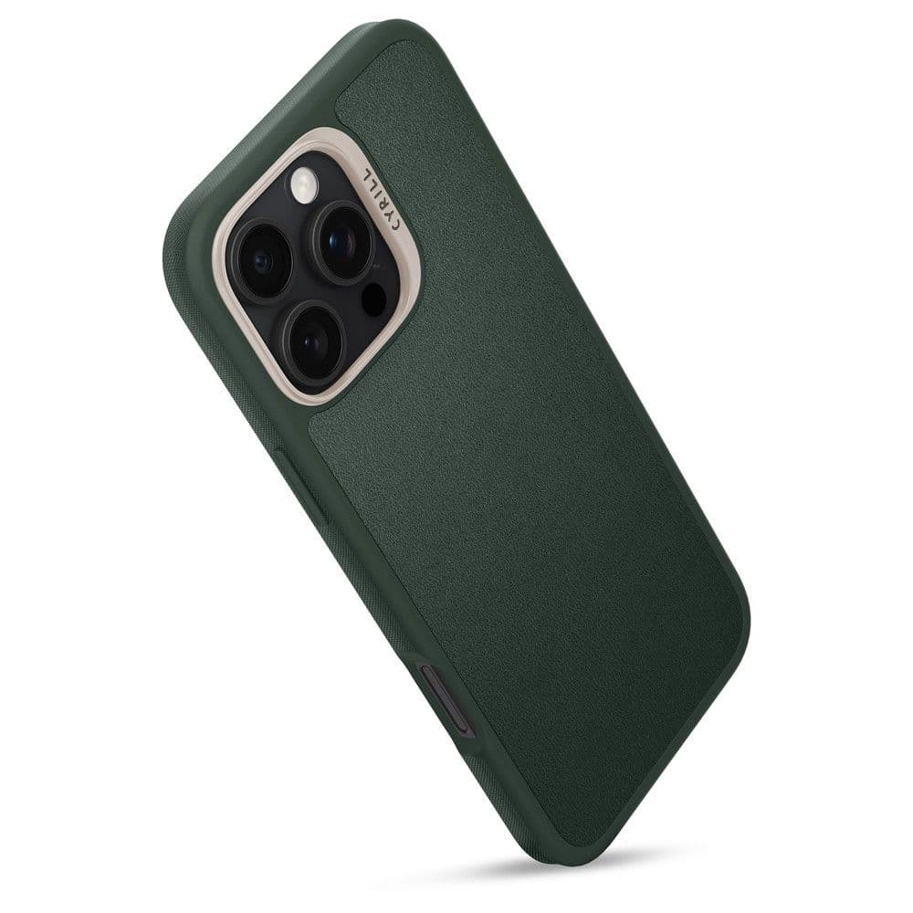Spigen Cyrill Kajuk MagSafe pro iPhone 16 Pro Max v lesní zelené - náhled 4