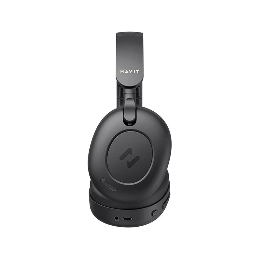 Havit H655BT Bezdrátová sluchátka na uši Bluetooth 5.3 černá - náhled 4