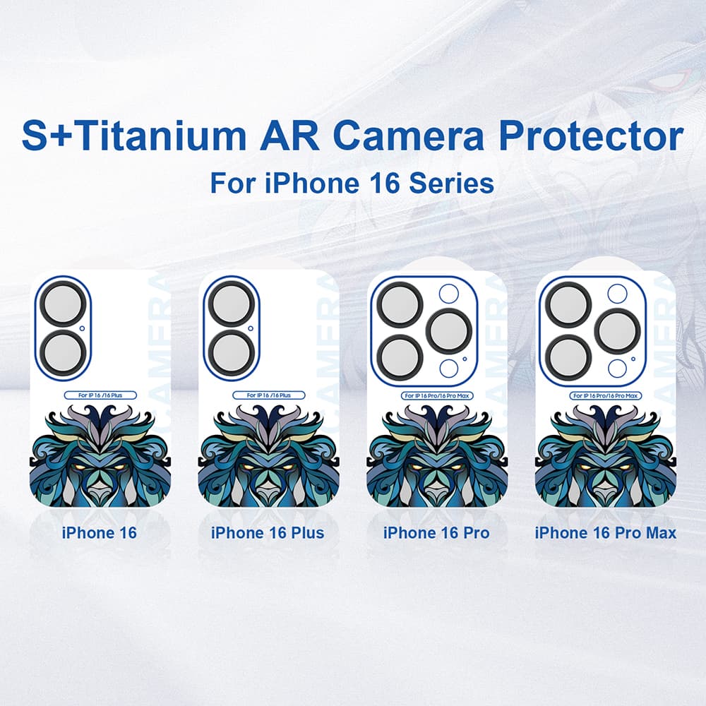 Lito S+ ochranné sklo na fotoaparát iPhone 16 Pro iPhone 16 Pro Max pouštní titan - náhled 4