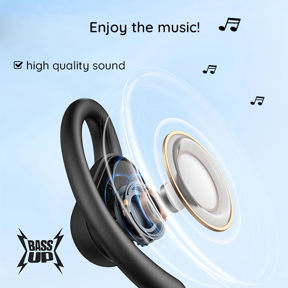 Anker bezdrátová sluchátka SoundCore V20i pro sport Bluetooth 5.3 IP55 bílá - náhled 4