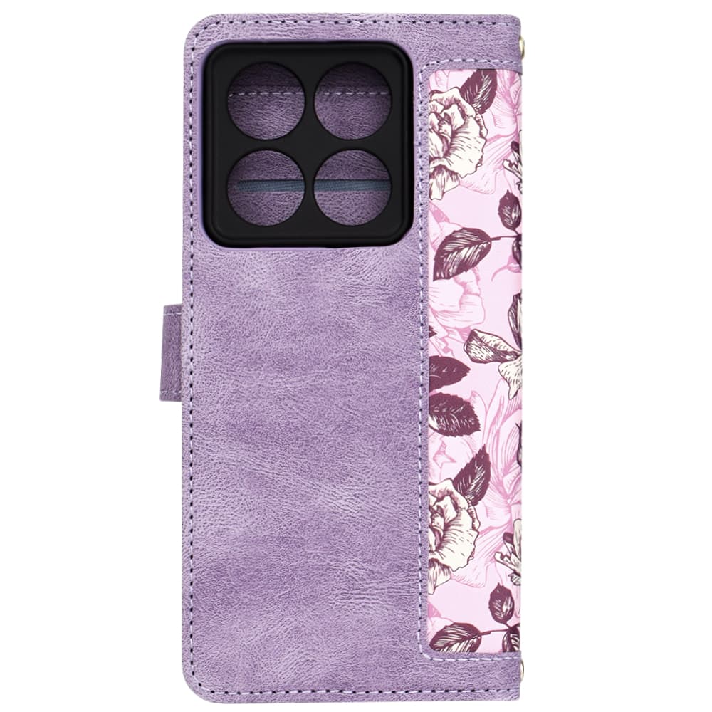 Pouzdro Techsuit FlipCraft pro Xiaomi 14T Pro v tajemné fialové - náhled 4
