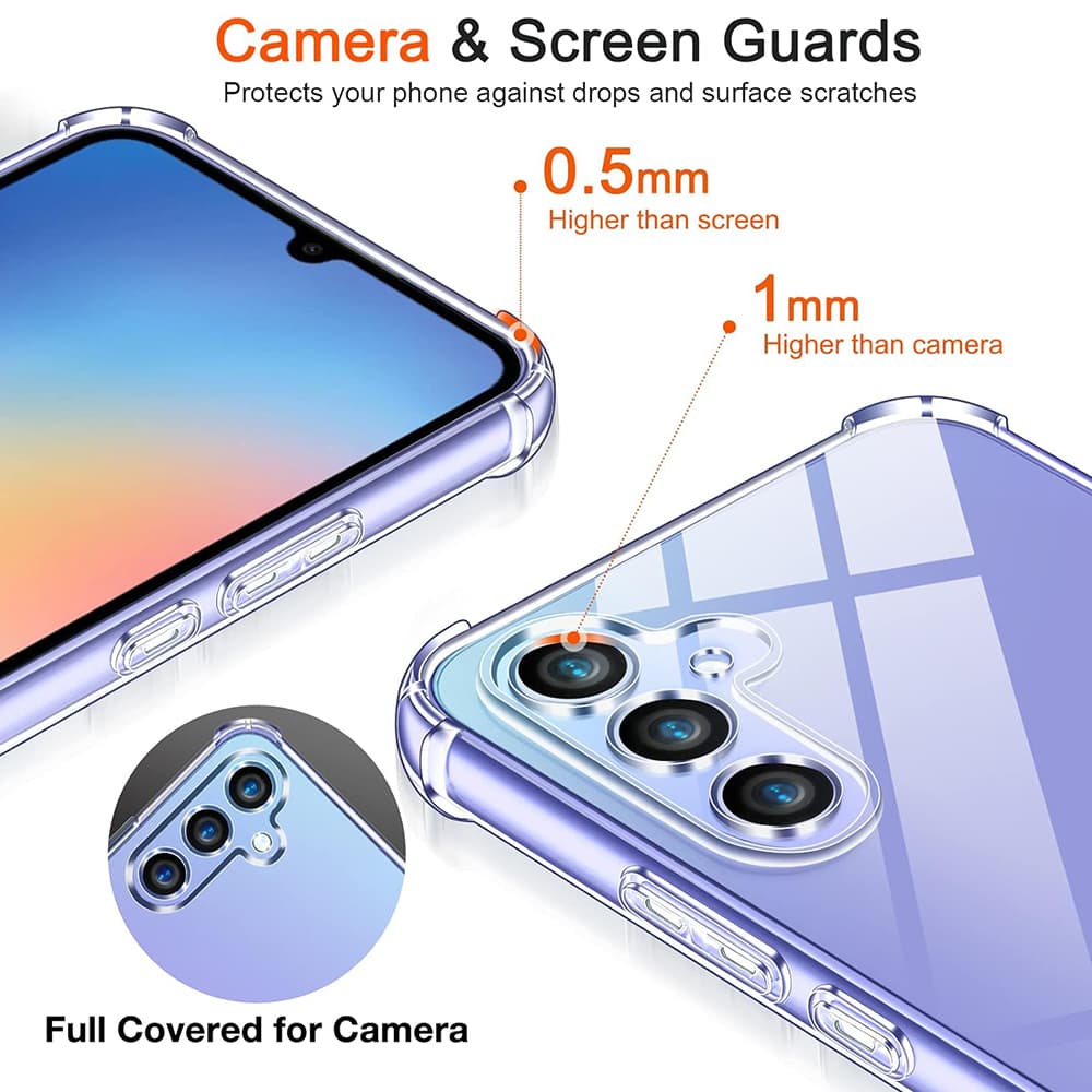 Techsuit Shockproof průhledný silikon Google Pixel 9a průhledný - náhled 4
