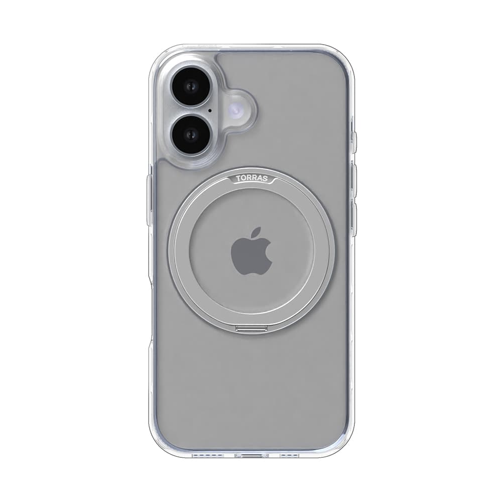 Torras Ostand Pro MagSafe Series iPhone 16 průhledný - náhled 4