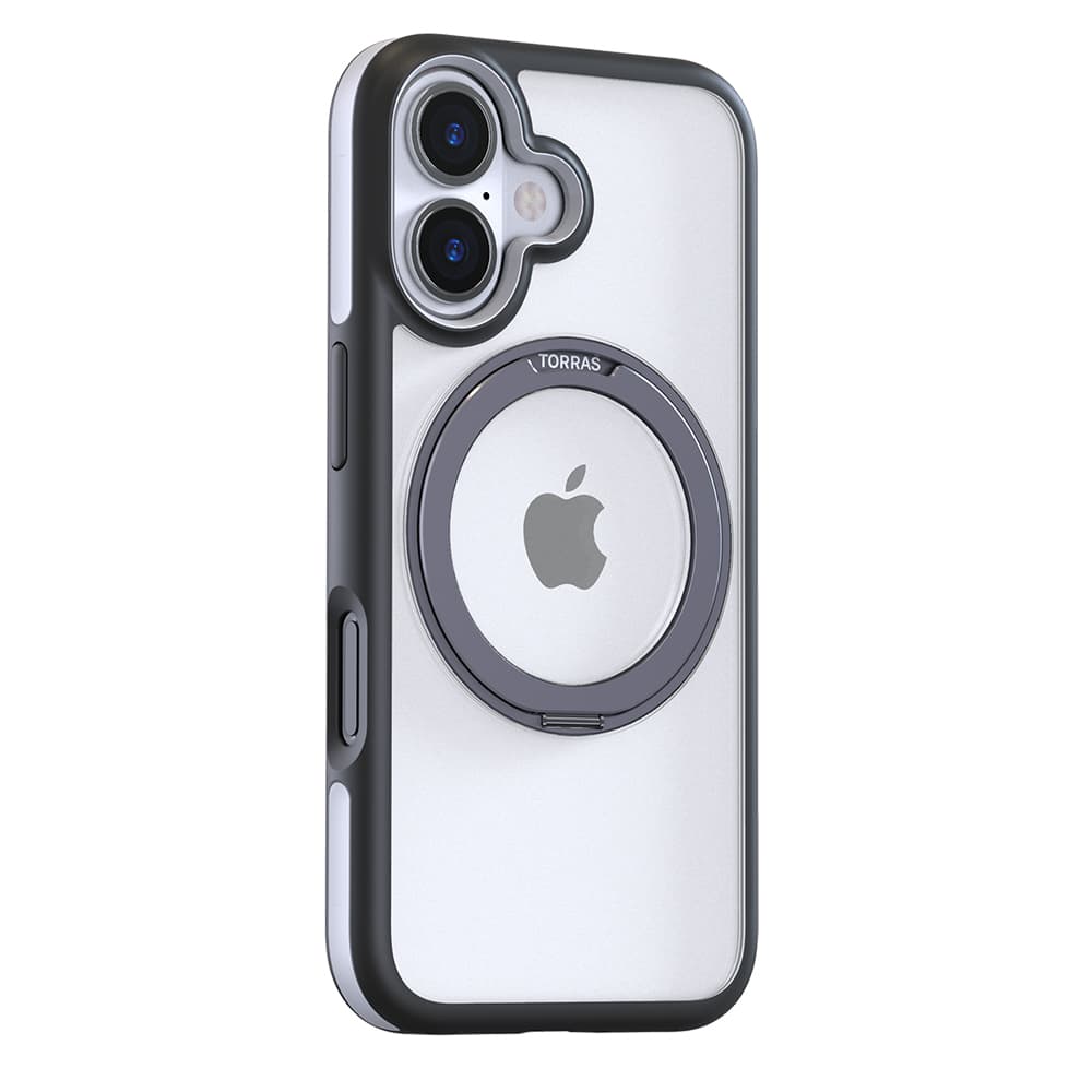 Torras Ostand R Fusion MagSafe Series pro iPhone 16 černá - náhled 4