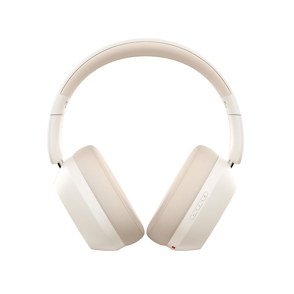 Baseus Wireless Headphones Bass 35 Max na uši Bluetooth 5.3 skládací bílá - náhled 4