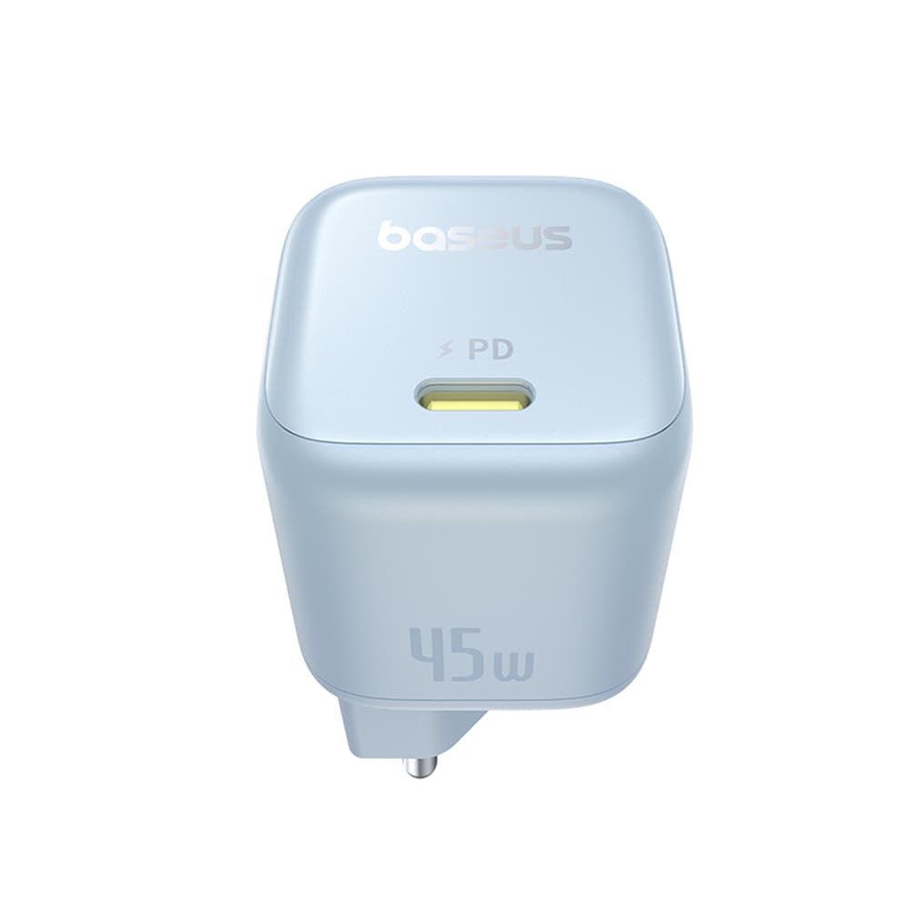 Nabíječka Baseus Wall Charger PicoGo 45W USB-C modrá Galaxy - náhled 4