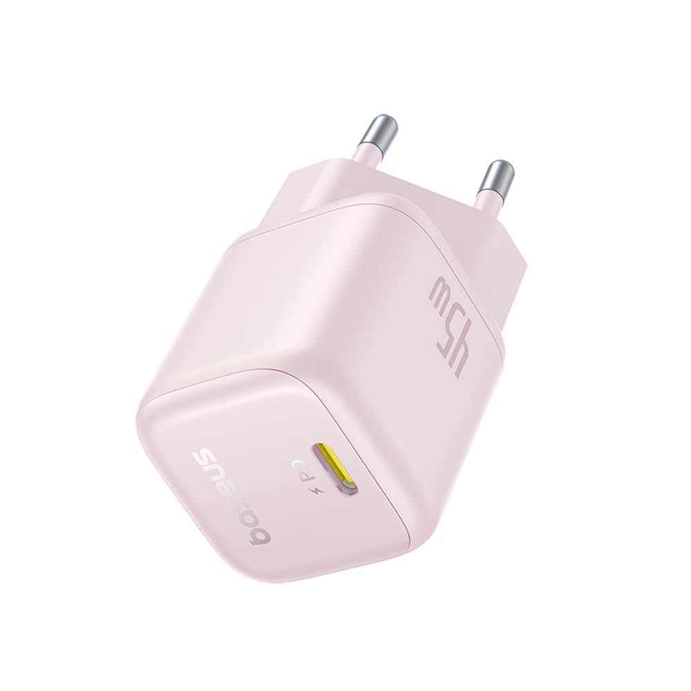 Nabíječka Baseus Wall Charger PicoGo 45W USB-C růžová - náhled 4