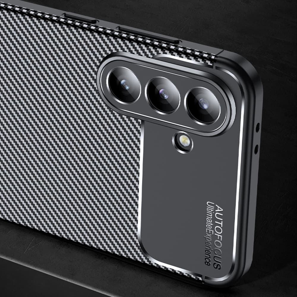 Techsuit CarbonFiber pro Samsung Galaxy A36 5G černý - náhled 4