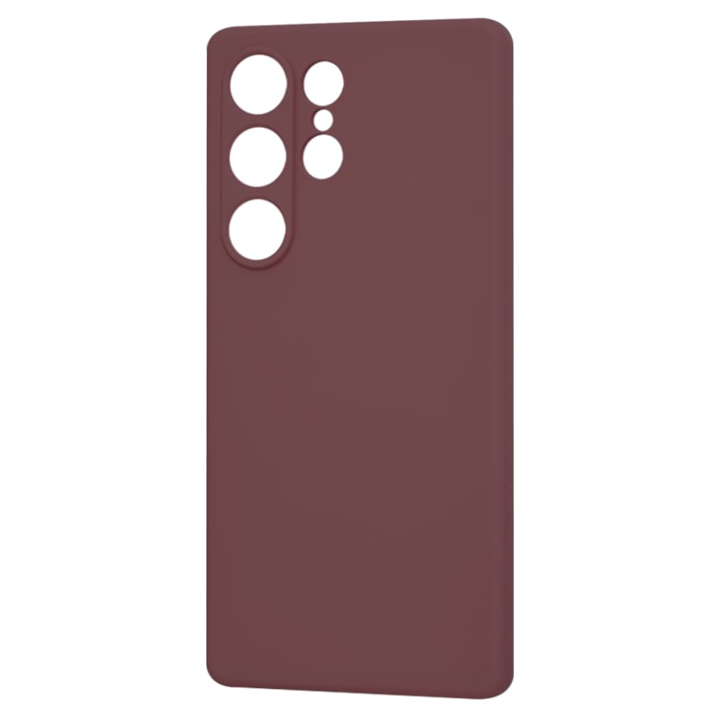Techsuit SoftFlex pro Samsung Galaxy S25 Ultra švestkově červená - náhled 4