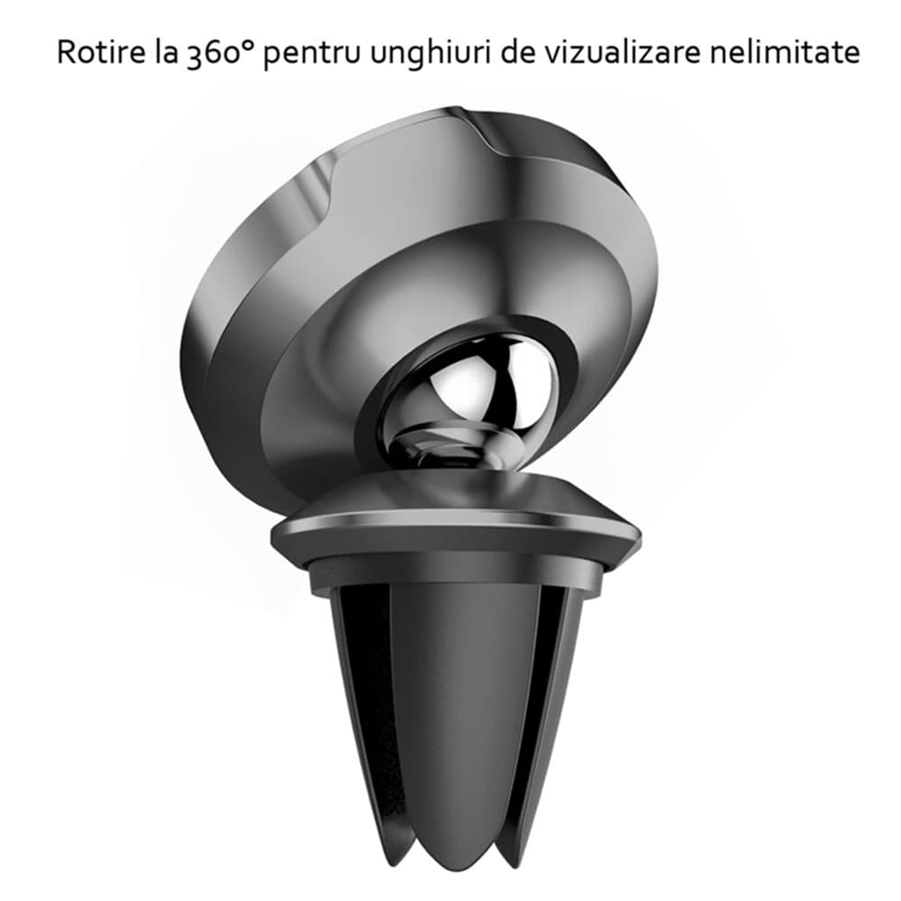 Baseus Držák do auta SUER-A01 Magnetický 360° Univerzální Černý - náhled 4