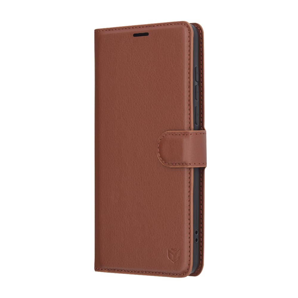 Kožené pouzdro Techsuit OnePlus 13 hnědé - náhled 4