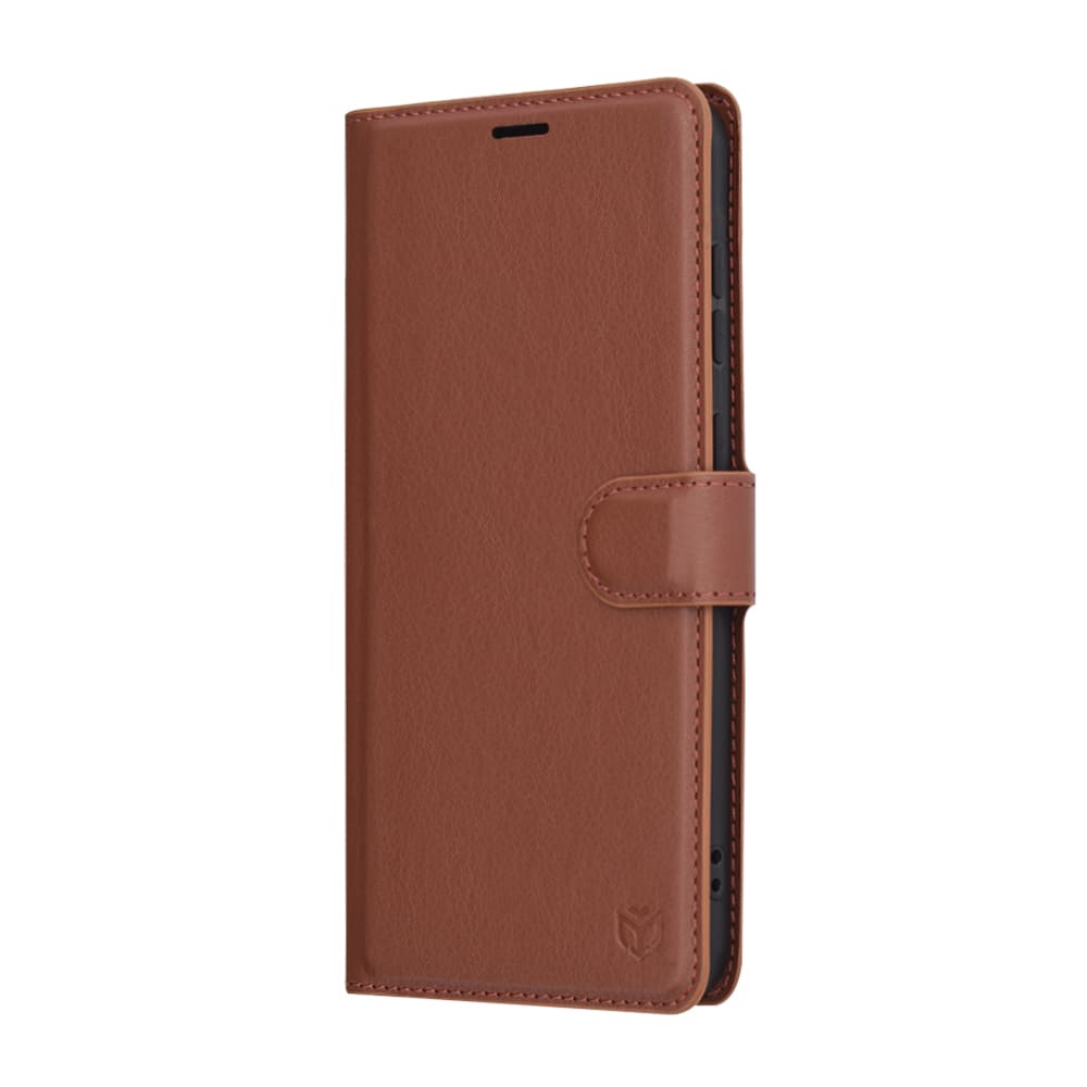 Pouzdro Techsuit Leather Folio pro Samsung Galaxy A36 5G hnědé - náhled 4