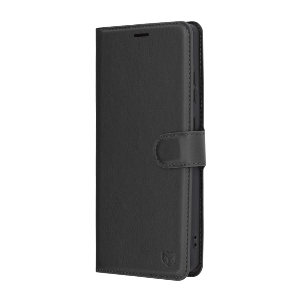 Kožené pouzdro Techsuit Samsung Galaxy S25 Ultra černé - náhled 4