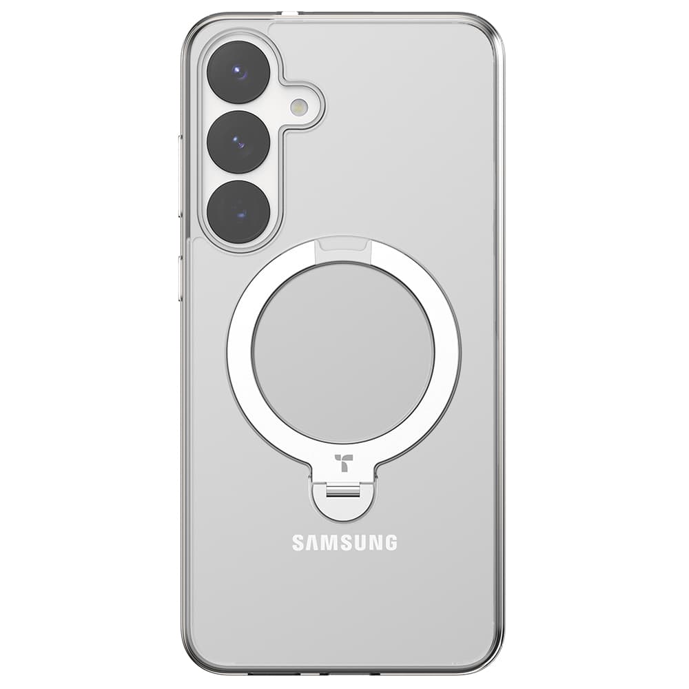 Torras Ostand Spin MagSafe Series Samsung Galaxy S25 Plus průhledný - náhled 4
