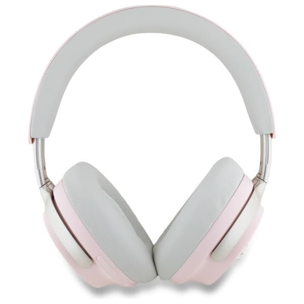 Guess Wireless Headphones Metal Script Logo Bluetooth ANC On-ear růžová - náhled 4