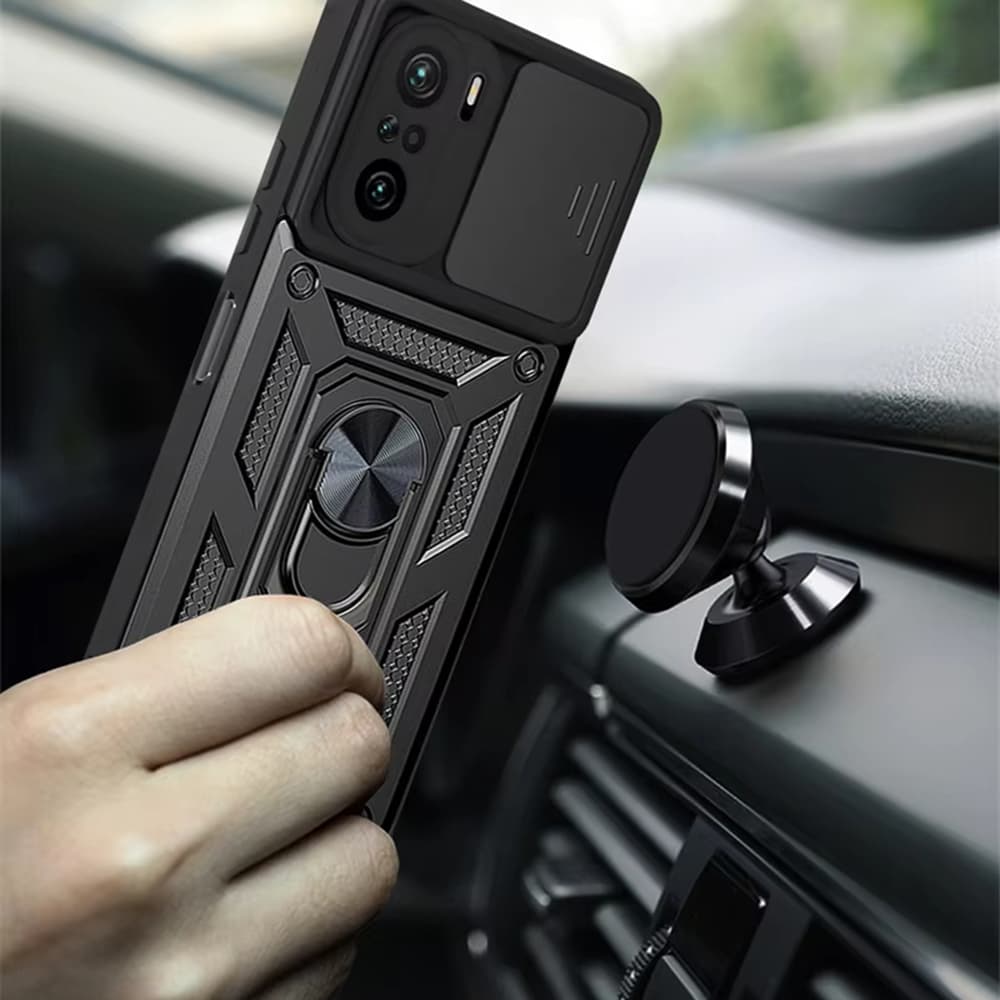 Techsuit CamShield Series Xiaomi Mi 11i Poco F3 černý - náhled 4