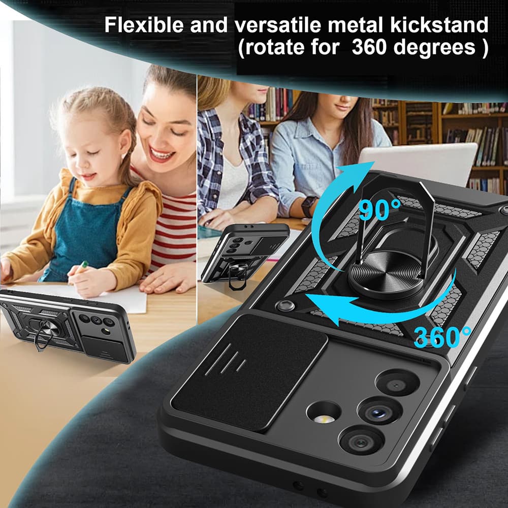 Techsuit CamShield Series Samsung Galaxy A56 5G zelený - náhled 4