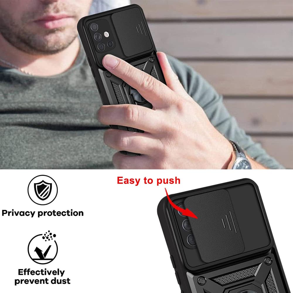 Techsuit CamShield Series pro Samsung Galaxy A51 4G černý - náhled 4