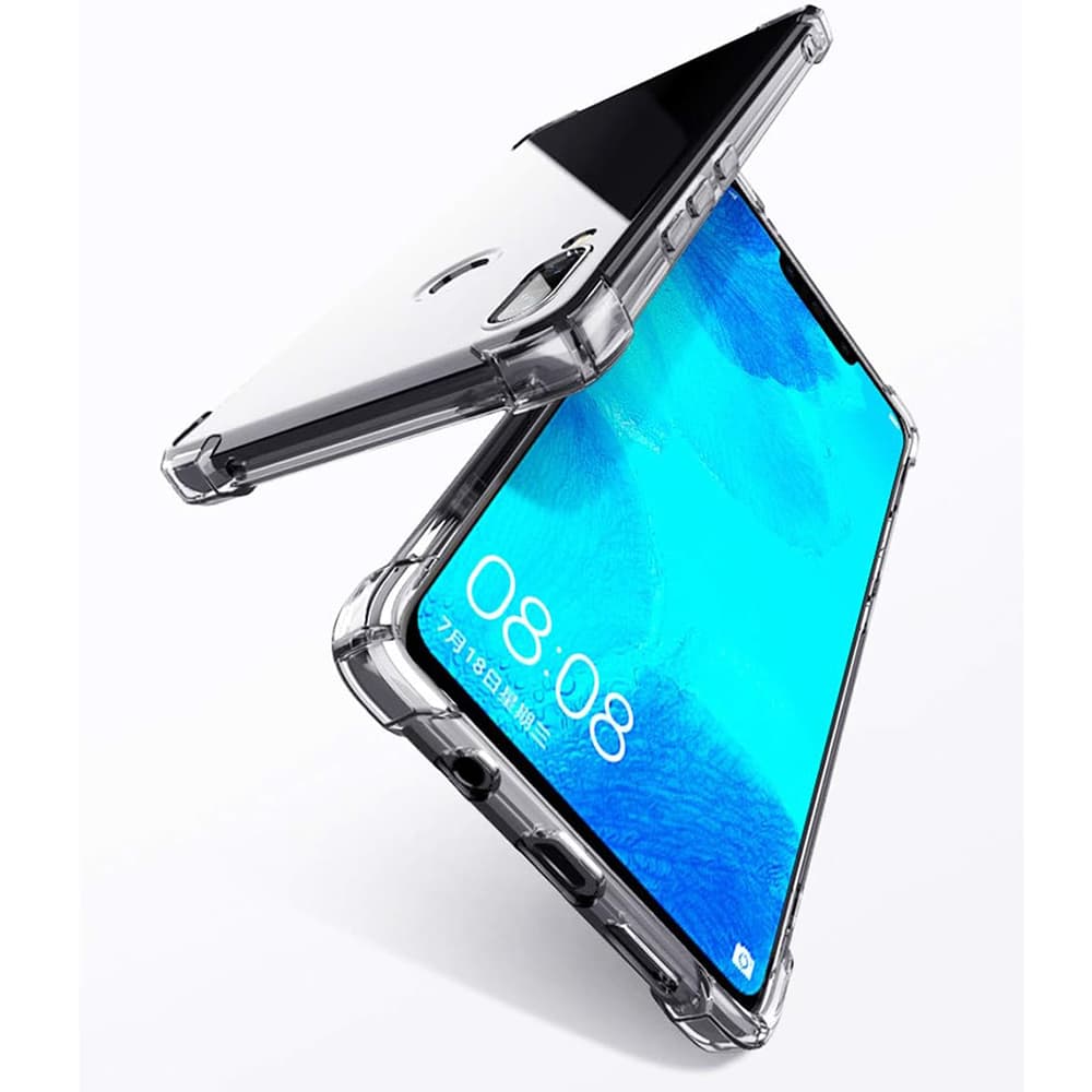 Techsuit Shockproof průhledný silikon Huawei Mate 20 Pro průhledný - náhled 4