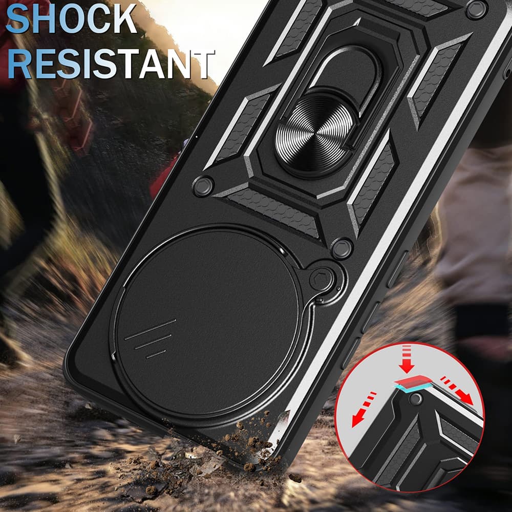 Techsuit CamShield Series pro Xiaomi Redmi Note 14 Pro+ 5G modrá - náhled 4