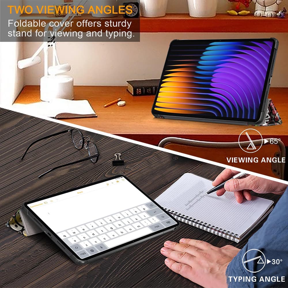 Pouzdro Techsuit FoldPro pro Xiaomi Pad 7 / 7 Pro / 8 / 8 Pro s motivem Galaxy - náhled 4