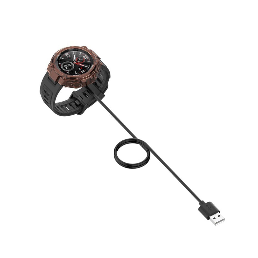 Techsuit SmartWatch bezdrátový nabíjecí kabel pro Amazfit černý - náhled 4