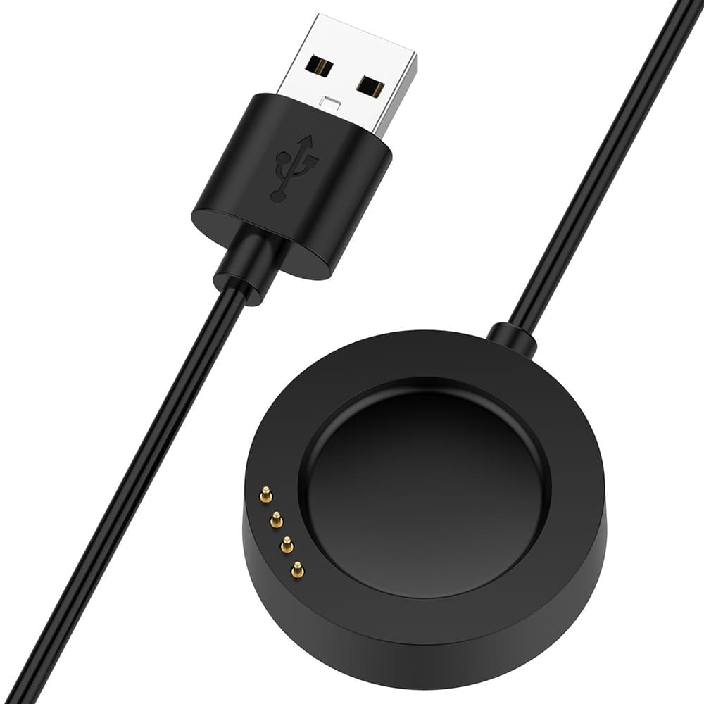 Techsuit SmartWatch bezdrátový nabíjecí kabel pro Xiaomi Watch S4 Sport USB černý - náhled 4