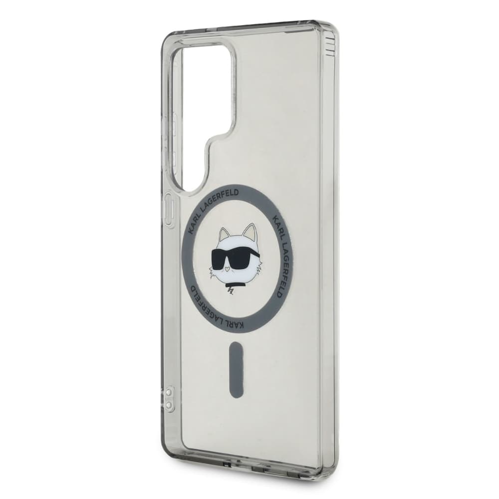 Karl Lagerfeld IML MagSafe Samsung Galaxy S25 Ultra Choupette's Head černá - náhled 4