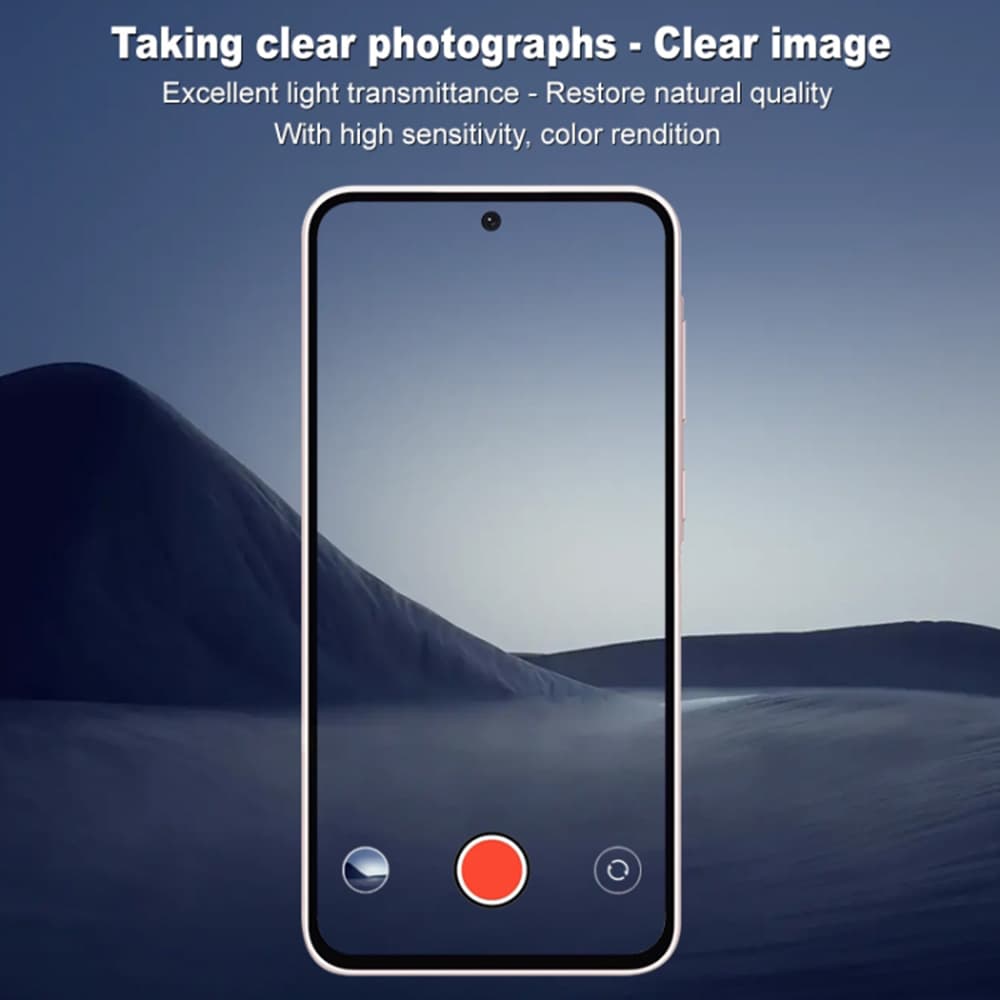 Techsuit - Sklo na fotoaparát - Samsung Galaxy A56 5G - Černá - náhled 4