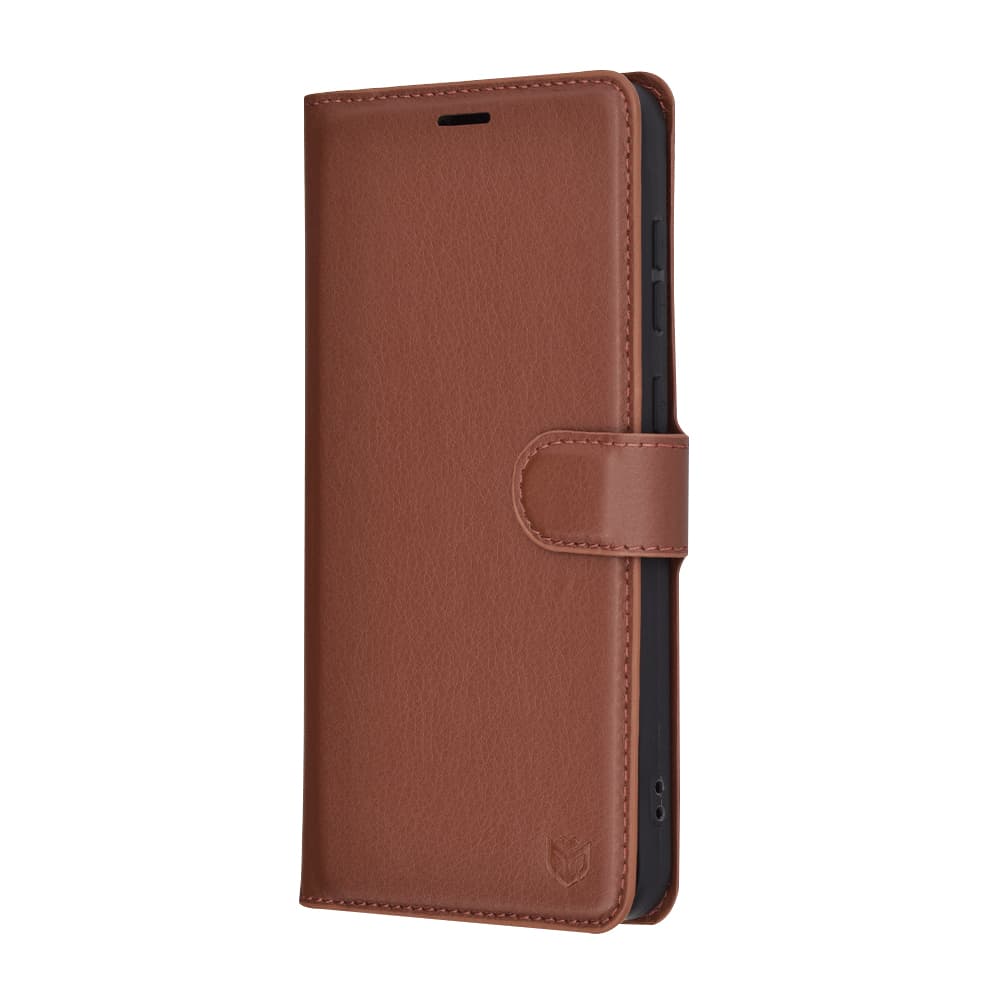 Pouzdro Techsuit Leather Folio pro Samsung Galaxy A56 5G hnědé - náhled 4