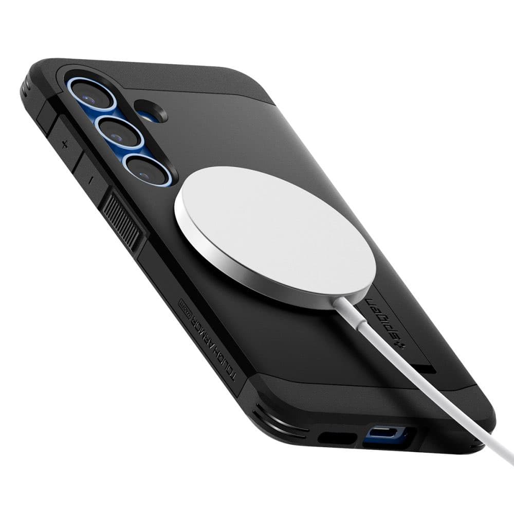 Spigen Tough Armor MagSafe pro Samsung Galaxy S25 černá - náhled 4