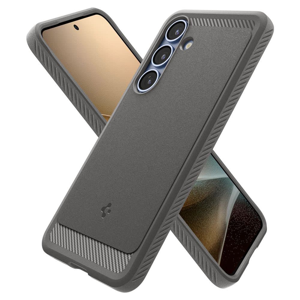 Spigen Rugged Armor MagSafe pro Samsung Galaxy S25 mramorově šedá - náhled 4