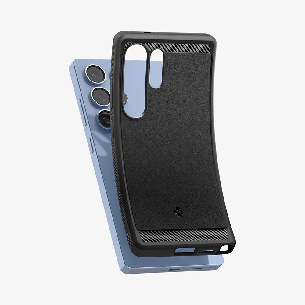 Spigen Rugged Armor MagSafe pro Samsung Galaxy S25 Ultra matná černá - náhled 4
