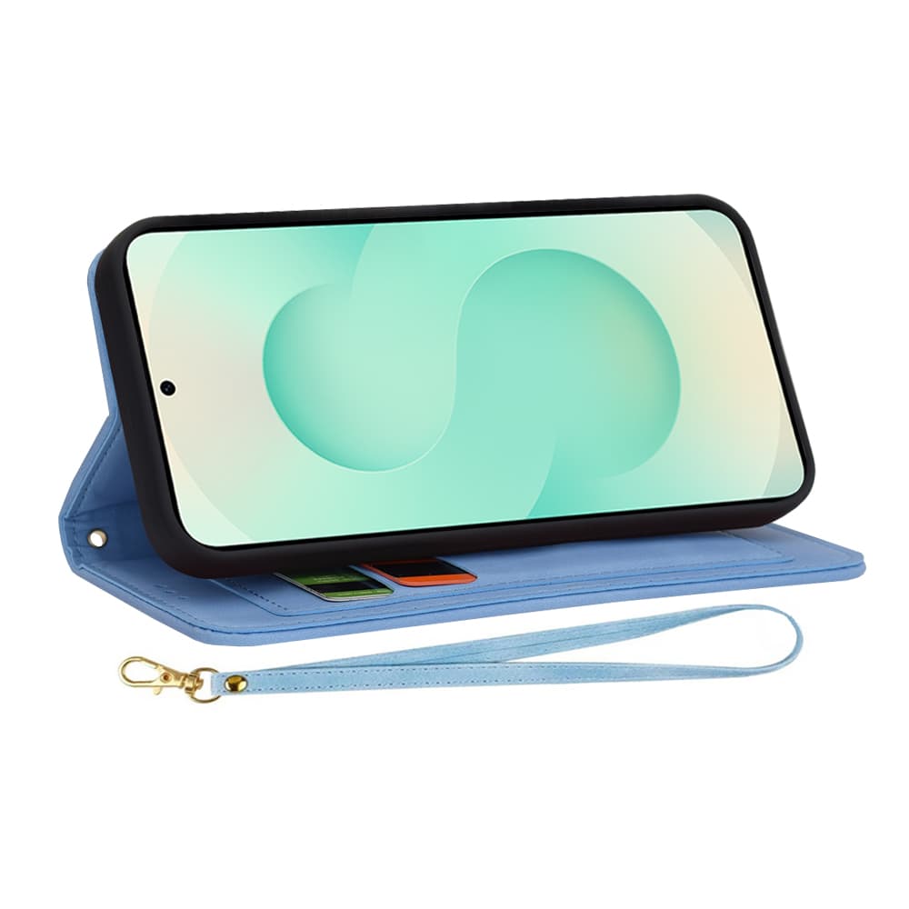 Pouzdro Techsuit FlipCraft pro Samsung Galaxy S25 Plus v modré barvě - náhled 4
