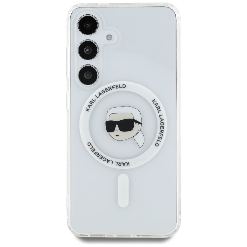 Karl Lagerfeld IML MagSafe Samsung Galaxy S25 Karlova hlava - náhled 4