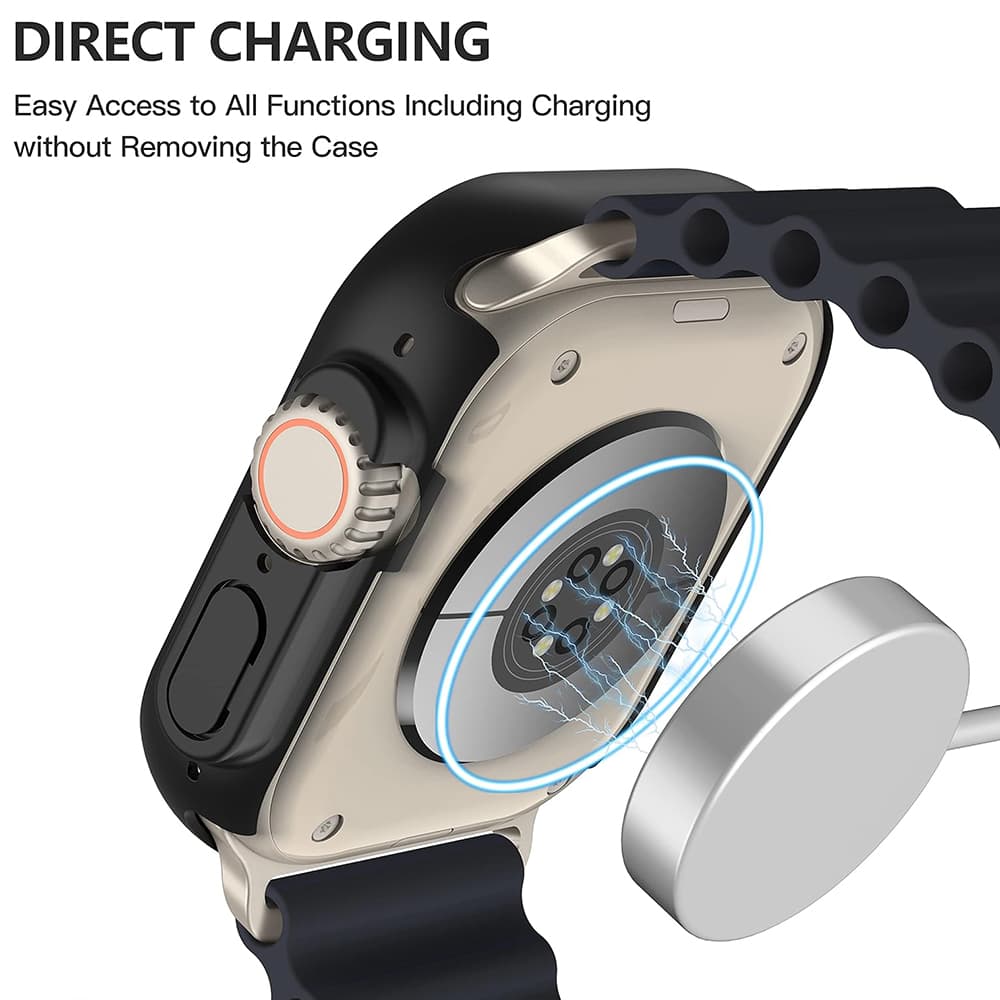 Techsuit Defense360 Pro pro Apple Watch Ultra Ultra 2 Ultra 3 černá - náhled 4