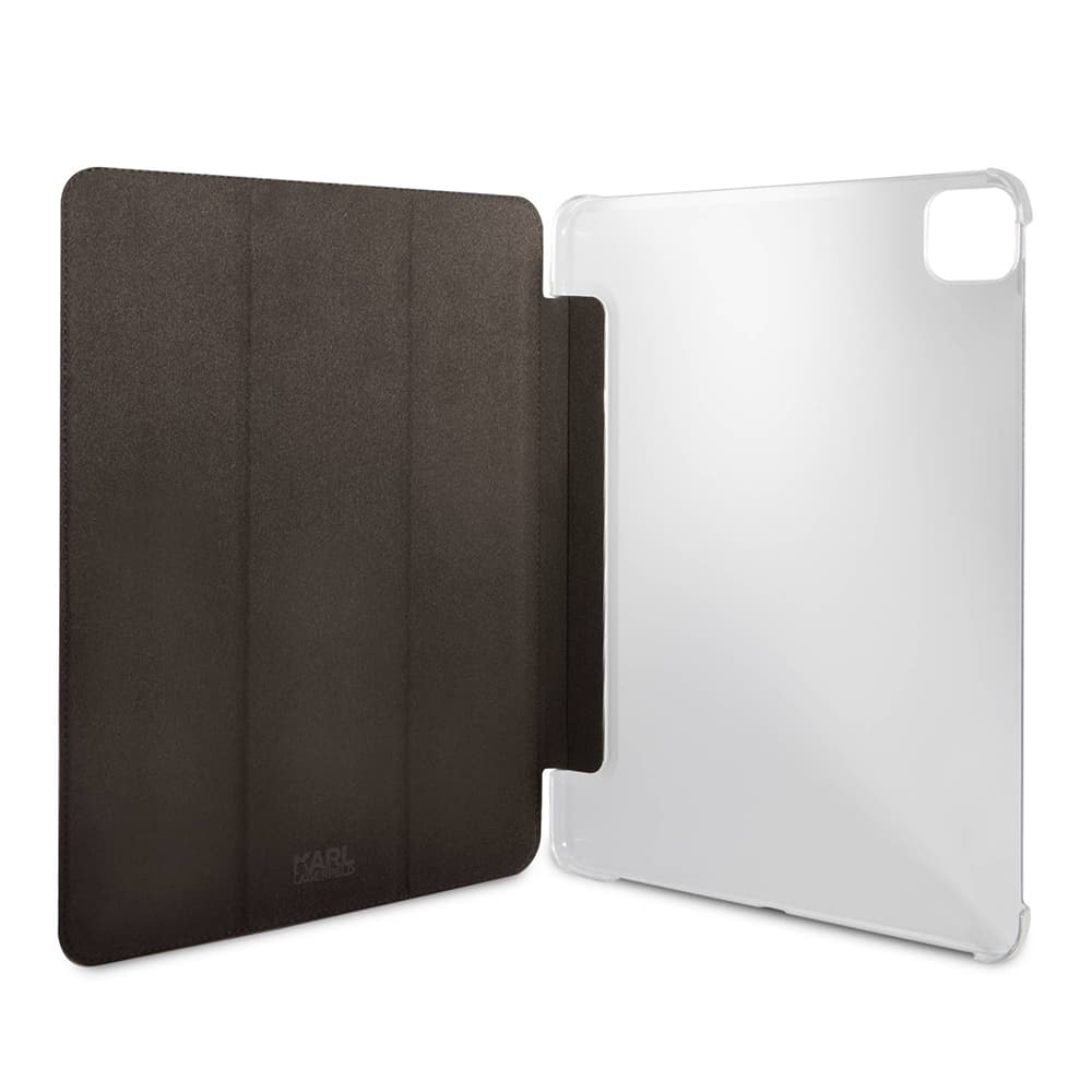 Karl Lagerfeld Saffiano Magnetic Karl &amp; Choupette pro iPad Pro 13 černá - náhled 4