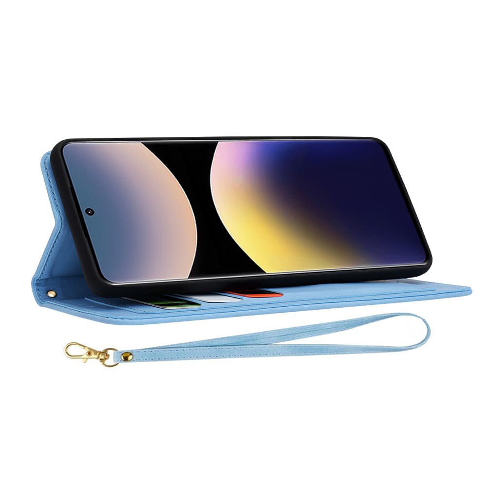 Pouzdro Techsuit FlipCraft pro Xiaomi Redmi Note 14 Pro 5G Poco X7 modré - náhled 4